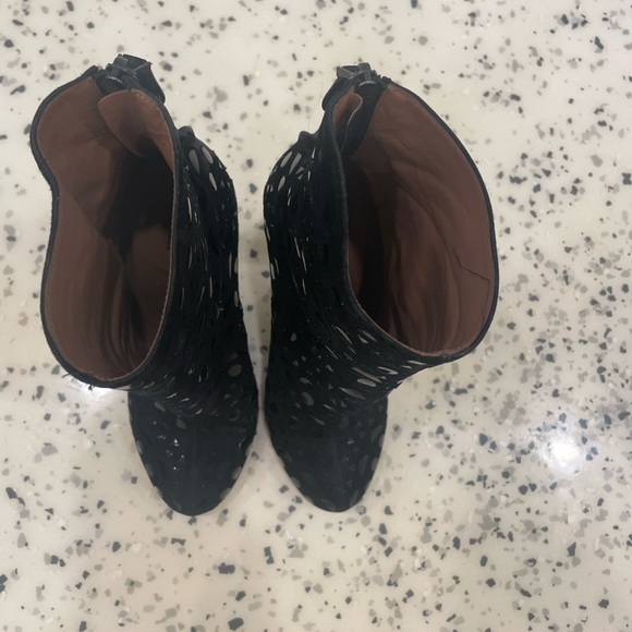 Alaia black heeled booties 39 - Picture 8 of 9